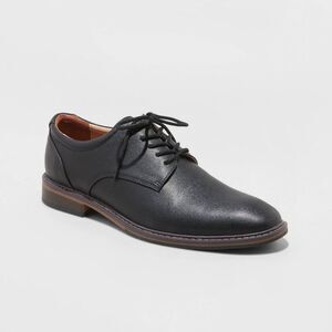Goodfellow & Co - Men's Leo Dress Shoes with Memory Foam Insole - Go Black